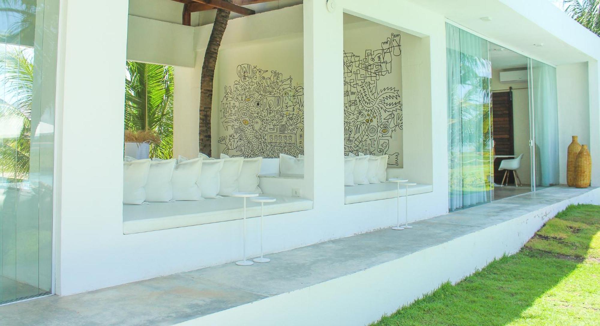 Pe Na Areia Boutique Hotel Жапаратинга Экстерьер фото