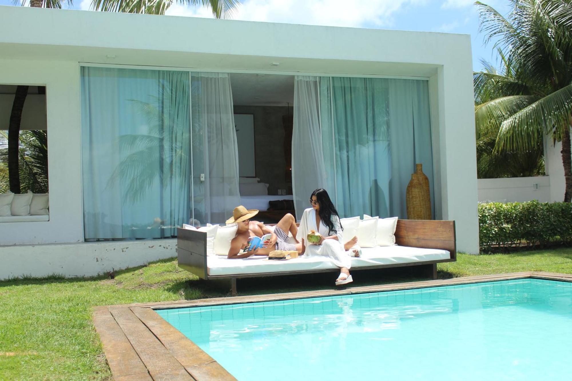Pe Na Areia Boutique Hotel Жапаратинга Экстерьер фото